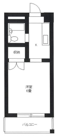 多摩パークハイツの物件間取画像